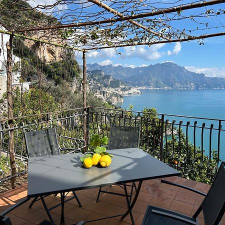 Villa Amalfi 51 Con Vista Mare, Giardino E Terrazze Conca dei Marini Exterior foto