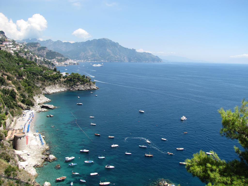 Villa Amalfi 51 Con Vista Mare, Giardino E Terrazze Conca dei Marini Habitación foto